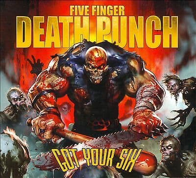 Five Finger Death Punch : Got Your Six CD Deluxe Album (2015) Pre-Owned