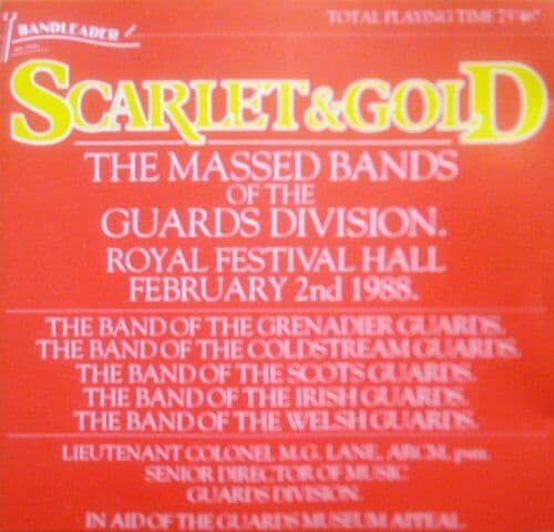 SCARLET & GOLD Massed Bands of the Guards Division CD Pre-Owned