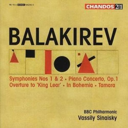 Mily Alexeyevich Balakirev : Symphony No. 1, King Lear Overture, in Bohemia Pre-Owned