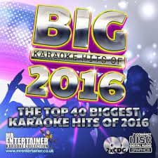 Mr Entertainer Karaoke : Mr Entertainer Big Karaoke Hits of 2016 CD Pre-Owned