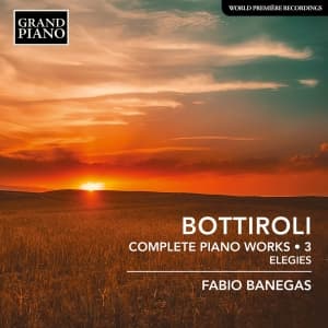 Jose Antonio Bottiroli - Complete Piano Works, Vol. 3 - Eleg (CD)
