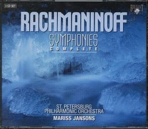 Serge Rachmaninoff: Symphonies Complete (3 CD Box) (3CDs) Pre-Owned