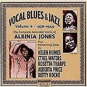 Albinia Jones : Vocal Blues & Jazz, Vol. 4: 1938-1949 CD Pre-Owned
