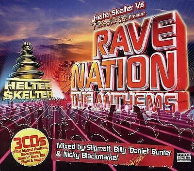 Various Artists : Helter Skelter Vs Raindance: Rave Nation 2008 CD 3 discs Pre-Owned