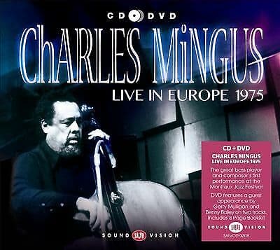 Charles Mingus : Live in Europe 1975 CD Album with DVD 2 discs (2015) Pre-Owned