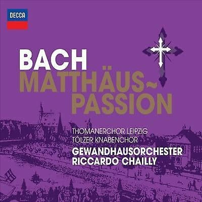 Johann Sebastian Bach : Johann Sebastian Bach: Matthaus-passion CD 2 discs Pre-Owned