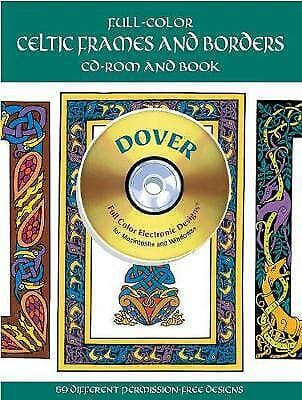 Pearce, Mallory : Full-Color Celtic Frames and Borders CD- Pre-Owned