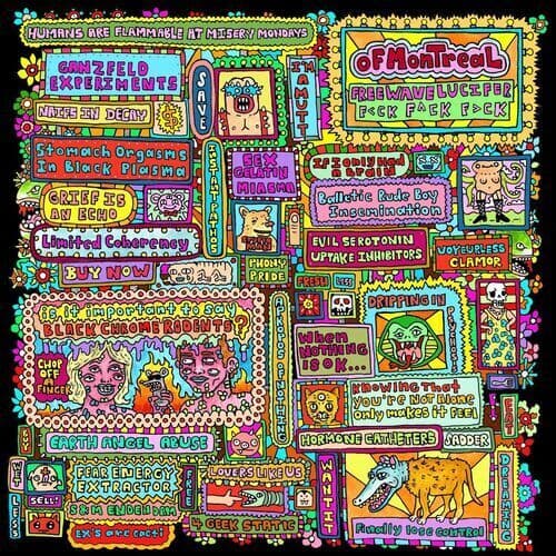 Of Montreal : Freewave Lucifer F<ck F^ck F>ck CD (2022)