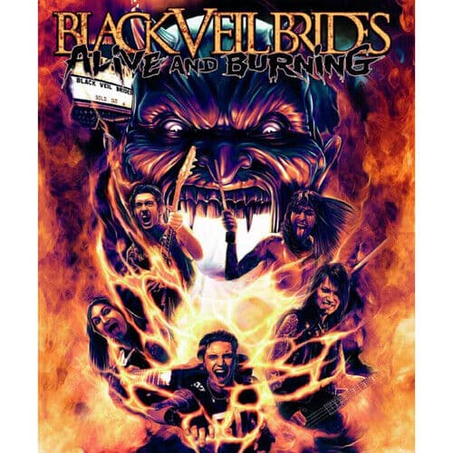 Black Veil Brides: Alive and Burning Blu-ray (2022) Black Veil Brides cert E