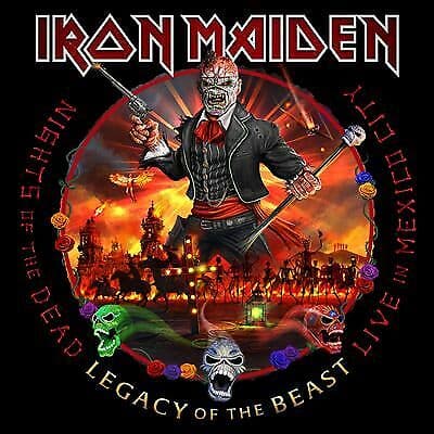 Iron Maiden : Nights of the Dead, Legacy of the Beast: Live in Mexico City CD