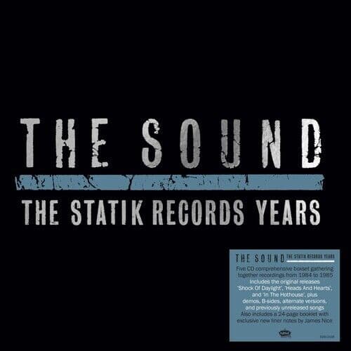 The Sound : The Statik Records Years CD Box Set 5 discs (2023)