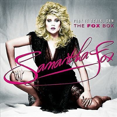 Samantha Fox : Play It Again Sam: The Fox Box CD Box Set with DVD 4 discs
