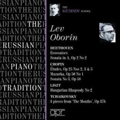 Lieff Oborin : Beethoven: Ecossaises/Sonata in a Major, Op. 2, No. 2/…: The