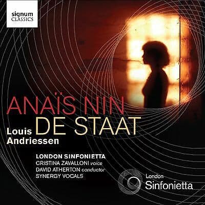 Louis Andriessen : Louis Andriessen: Anaïs Nin/De Staat CD (2011)