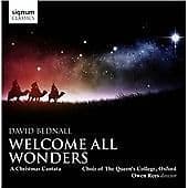 David Bednall : David Bednall: Welcome All Wonders CD (2013)