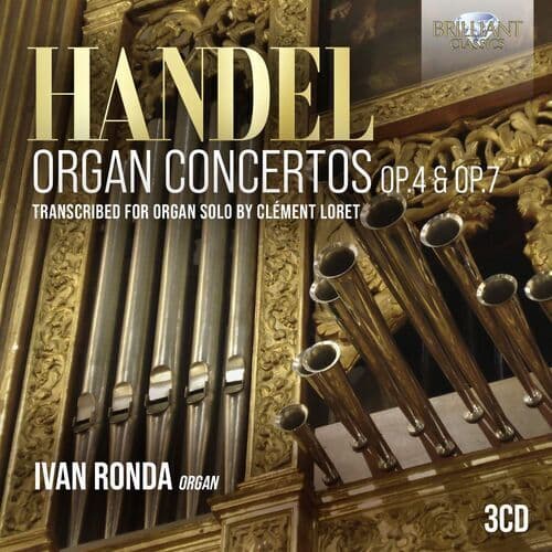 George Frideric Handel : Handel: Organ Concertos, Op. 4 & Op. 7 CD Box Set 3