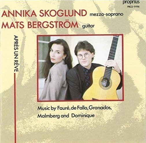 Annika Skoglund / Mats Bergstrom : Apres un Reve CD