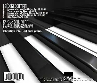 Frederic Chopin : Schumann & Chopin - Piano Works CD