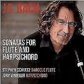 Johann Sebastian Bach : J.S. Bach: Sonatas for Flute and Harpsichord CD (2018)