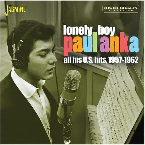 Paul Anka : Lonely Boy: All His U.S. Hits, 1957-1962 CD (2023)
