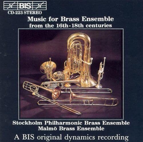 Music for Brass Ensemble from the 16th-18th Centuries CD (1995)