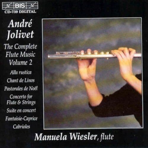 Jolivet/the Complete Flute Music 2 CD (1996)