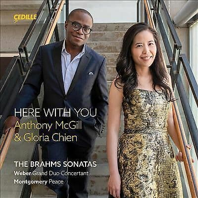 Johannes Brahms : Anthony McGill/Gloria Chien: Here With You CD (2023)