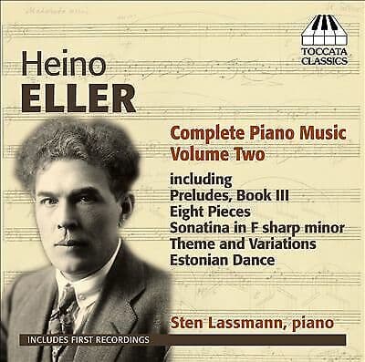 piano Sten Lassmann : Eller: Complete Piano Music Vol. 2 CD
