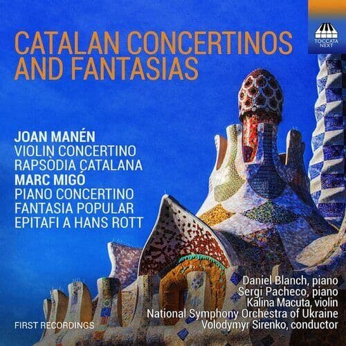 Marc Migó : Catalan Concertinos and Fantasias CD (2021)