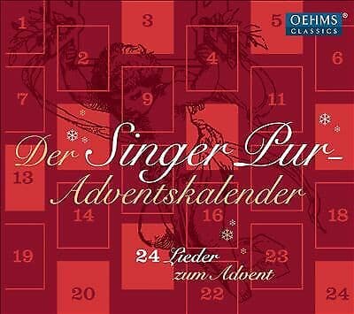 ECCARD / DISTLER / LUTHER : The Musical Advent Calendar by Singer Pu CD