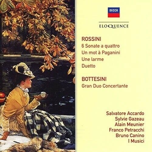Gioachino Rossini : Rossini: Sonate a Quattro/Bottesini: Gran Duo Concertante