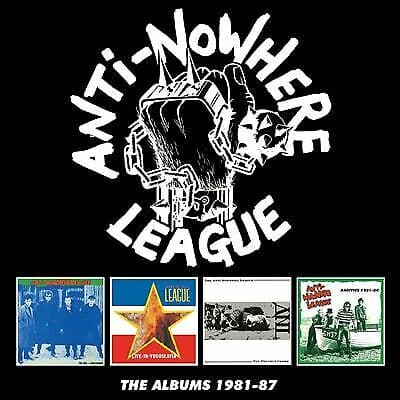 Anti-Nowhere League : The Albums 1981-87 CD Box Set 4 discs (2018)