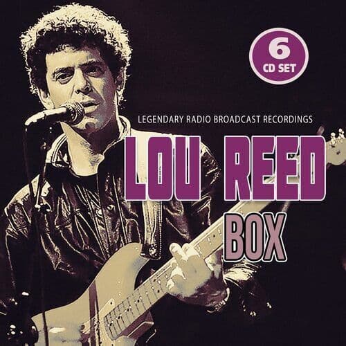 Lou Reed : Box: Legendary Radio Broadcast Recordings CD Box Set 6 discs ...