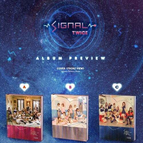 TWICE SIGNAL アルバム トレカ付き TWICE SIGNAL アルバム トレカ付き TWICE 4th Mini Album Signal - JYP