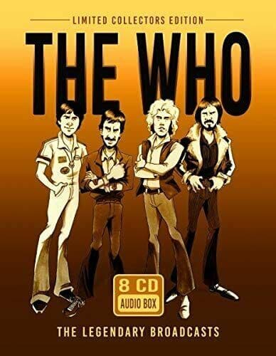 The Who : Audio Box: The Legendary Broadcasts CD Collector’s  Box Set 8 discs