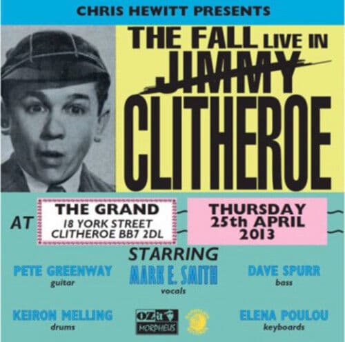 The Fall : Live in Clitheroe 2013 CD (2018)