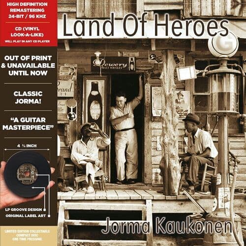 Jorma Kaukonen : The Land of Heroes CD (2023)
