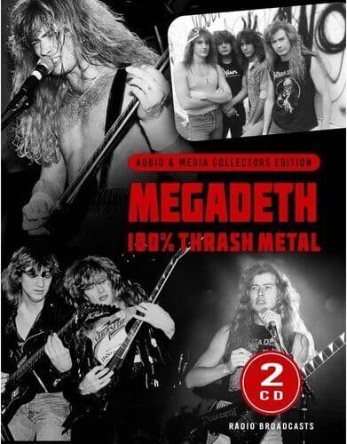 Megadeth : 100% Thrash Metal CD Collector’s  Album 2 discs (2022)