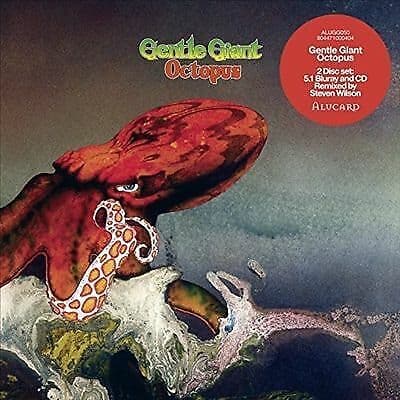 Gentle Giant : Octopus CD Album with Blu-ray Audio 2 discs (2015)