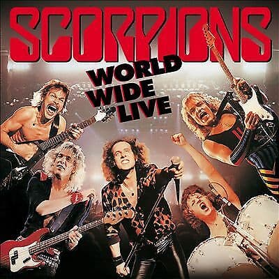 Scorpions : World Wide Live CD 50th Anniversary  Album (2018)