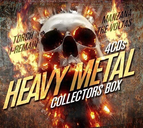 Various Artists : Heavy Metal Collectors Box CD Box Set 4 discs (2022)
