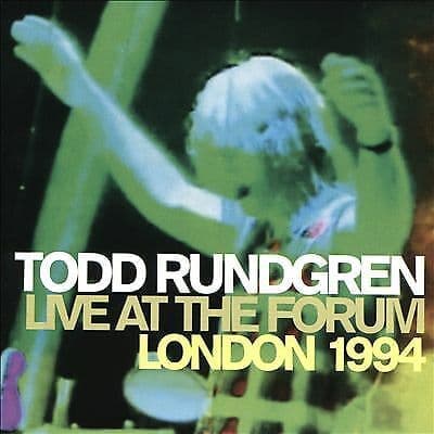 Todd Rundgren : Live at the Forum London 1994 CD 2 discs (2016)