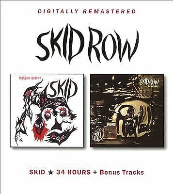 Skid Row : Skid/34 Hours CD Bonus Tracks  Album 2 discs (2017)