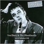 Ian Dury and The Blockheads : Live at Rockpalast 1978 CD (2012)