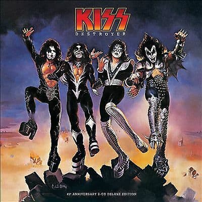 KISS : Destroyer CD 45th Anniversary  Remastered Album 2 discs (2021)