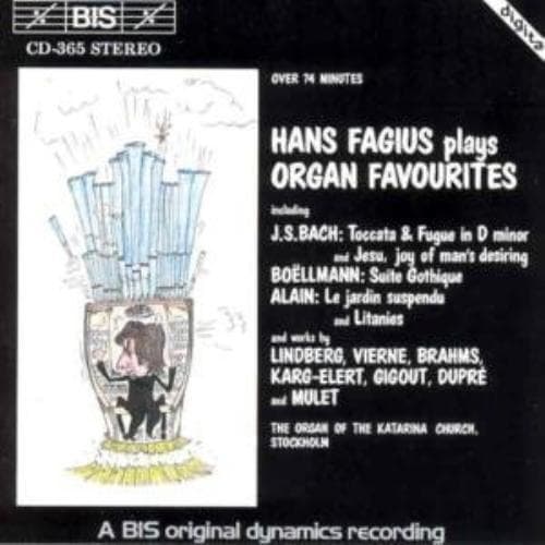 Hans Fagius : Organ Favourites CD