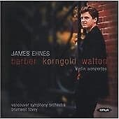 Bramwell Tovey : James Ehnes - Barber, Korngold, Walton: CD