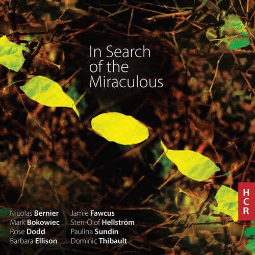 Nicolas Bernier : In Search of the Miraculous CD (2017)