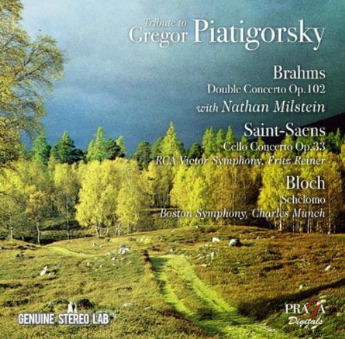 Gregor Piatigorsky : Tribute to Gregor Piatigorsky CD (2017)