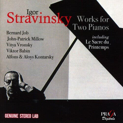 Igor Stravinsky : Igor Stravinsky: Works for Two Pianos CD (2017)